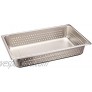 Winco Full Size Pan Perforated 4-Inch