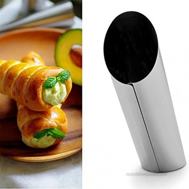 12pcs set Cannoli Forms Cake Horn Mold Stainless Steel Cannoli Tubes shells Cream Horn Mould Pastry Baking Mold