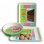 casaWare 3pc Green Multi- Size Baking Set Cookie Sheet Rectangular Cake Pan Round Cake Pan