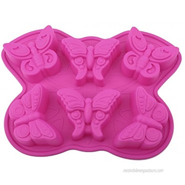 FantasyDay Premium Butterfly Cake Mold Silicone Baking Molds for Your Birthday Cake Soap Bread Loaf Muffin Brownie Cornbread Cheesecake and More #6