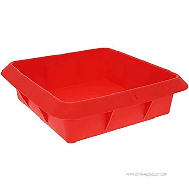 Juvale Nonstick Silicone Bakeware Baking Set Red 4 Pieces