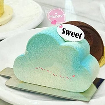 WYD 3D Handmade Model Silicone Cake Decoration Six-hole Cloud-shaped Cloud-shaped Silicone Mold