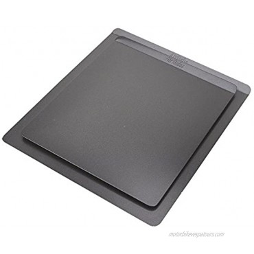 AirBake Nonstick 2 Pack Cookie Sheet Set 14 x 12in and 16 x 14in