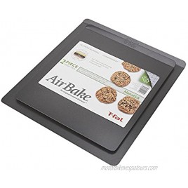 AirBake Nonstick 2 Pack Cookie Sheet Set 14 x 12in and 16 x 14in