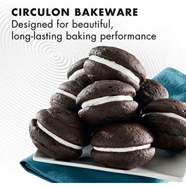Circulon Nonstick Bakeware Nonstick Cookie Sheet Baking Sheet 11 Inch x 17 Inch Dark Gray