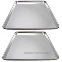 Winware ALXP-1318 Commercial Half-Size Sheet Pans Set of 2 13-Inch x 18-Inch Aluminum